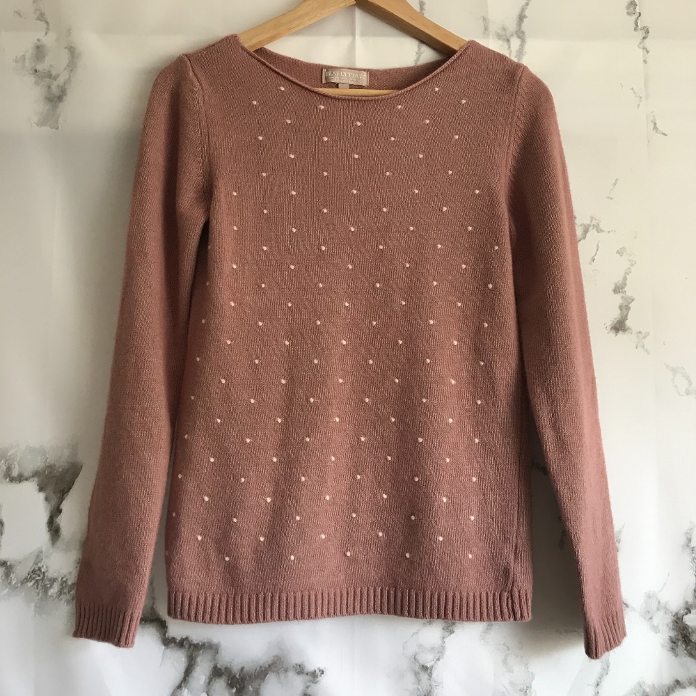 Benedetta B. Cashmere-Wool-Blend Pullover Sweater